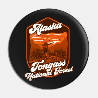 Hiking Alaska Tongass National Forest Pin