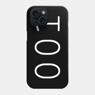 001 number one Phone Case