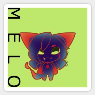 Hoodie Melo Sticker for Sale by Khensau