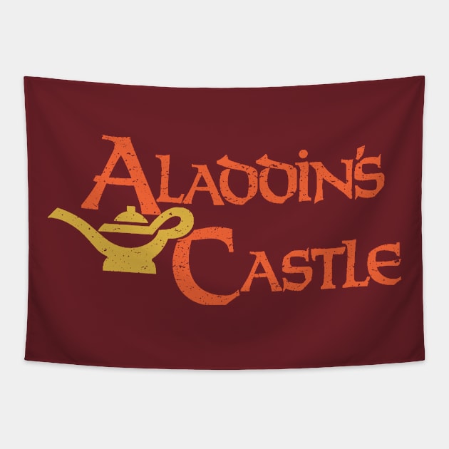 Aladdin's Castle Tapestry by Tee Arcade