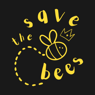 Save the Bees Honey Beekeeper Earth Turtle Art Cute Funny Gift Whale Sea Beach Summer Animals Love Cute Funny Gift Sarcastic Happy Fun Witty Good Spiritual Depression Anxiety Gift T-Shirt