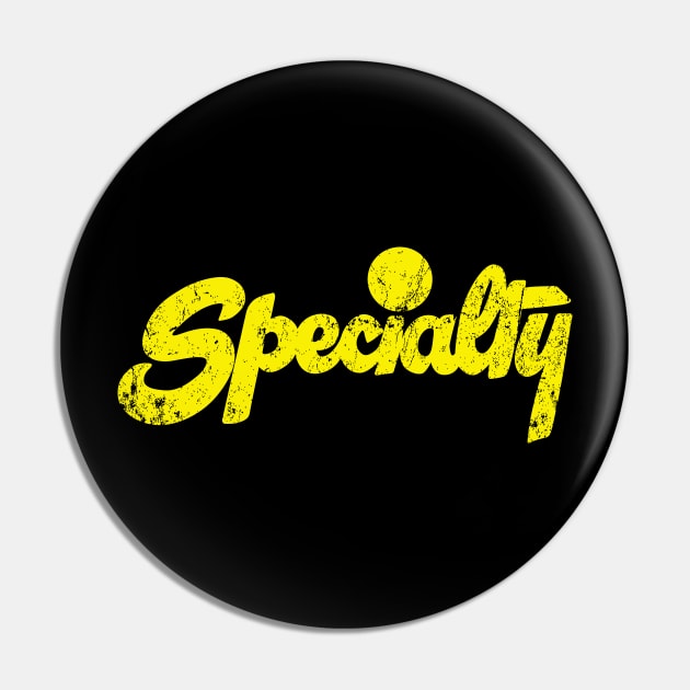 Specialty Records Pin by MindsparkCreative