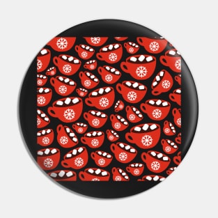 Hot chocolate pattern Pin