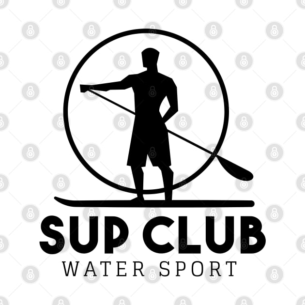 SUP - Classic Black and White by Hayden Mango Collective 