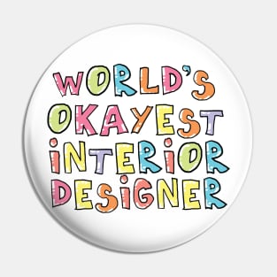 World's Okayest Interior Designer Gift Idea Pin