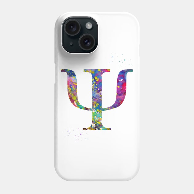 Psychology symbol Phone Case by erzebeth