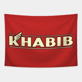 Khabib orange Tapestry