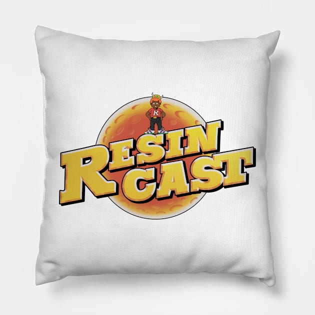 Resin Cast [Mighty Max Hommage] Pillow by Djust85