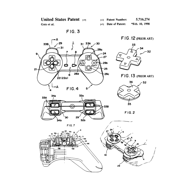 Console Controller Patent by GoshaDron