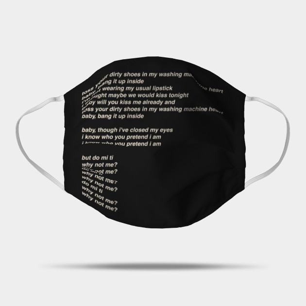 Mitski Washing Machine Heart Song Lyrics Mitski Mask Teepublic