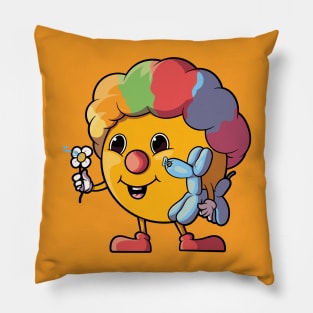 Emoji Clown! Pillow