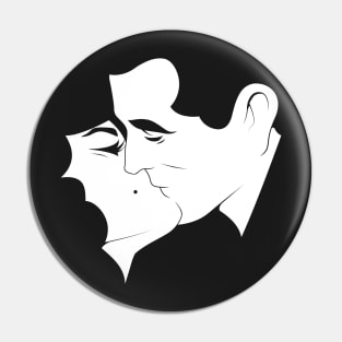 BW Lovers Pin