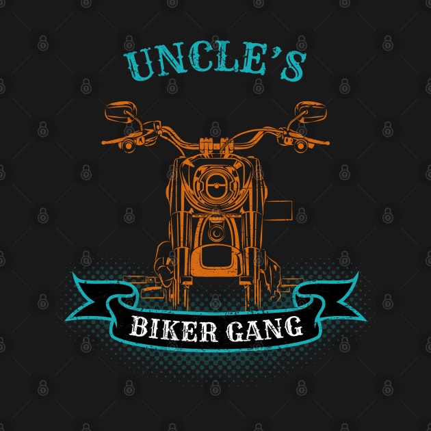 Uncle's Biker Gang Father's Day by DwiRetnoArt99