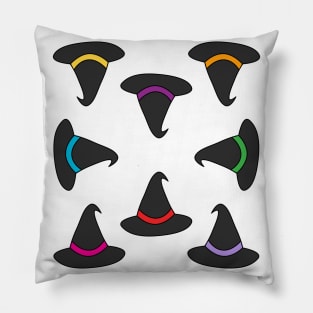 Witch Hats Colors - Halloween Lover Sticker pack Pillow