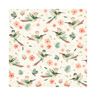 Hummingbird scouts (cream) T-Shirt