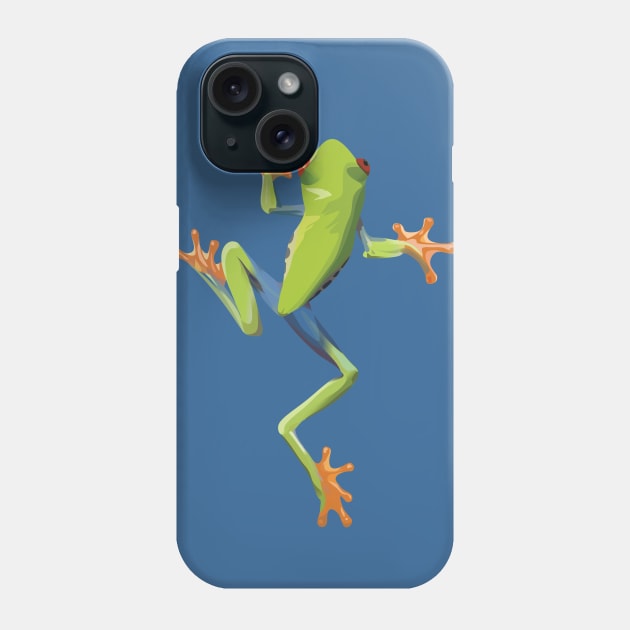 Greenery tree-frog Phone Case by CatyArte