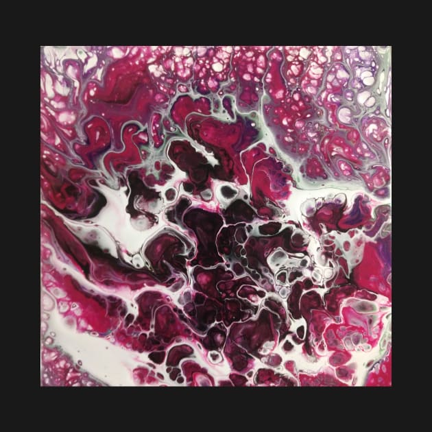 Magenta Chaos by FLEABONE & BUBBIE