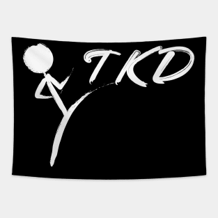 Brushed TKD Logo Taekwondo Tapestry