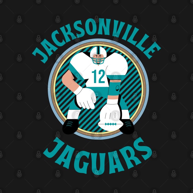 jacksonville jaguars cute graphic design by Nasromaystro