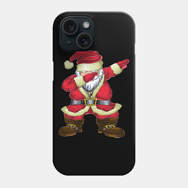 Dabbing Santa Claus Phone Case by ShirtsShirtsndmoreShirts