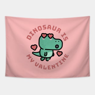 Valentine Dinosaur for Family Tapestry