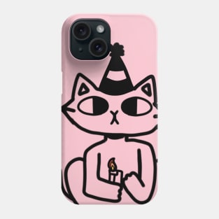 A clown cat Phone Case