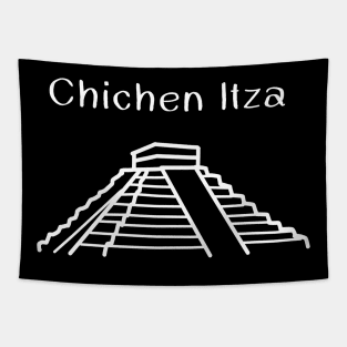 mexico travel Chichen Itza shirt Tapestry