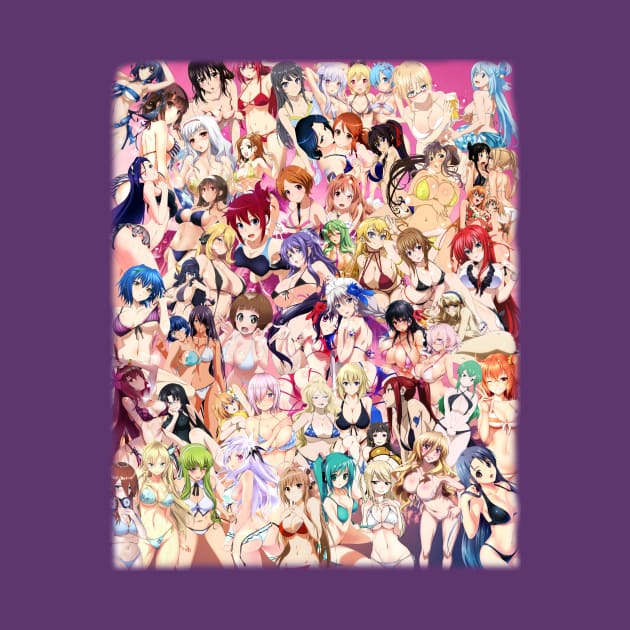 Anime Summer Bikini Girls by eugen900000