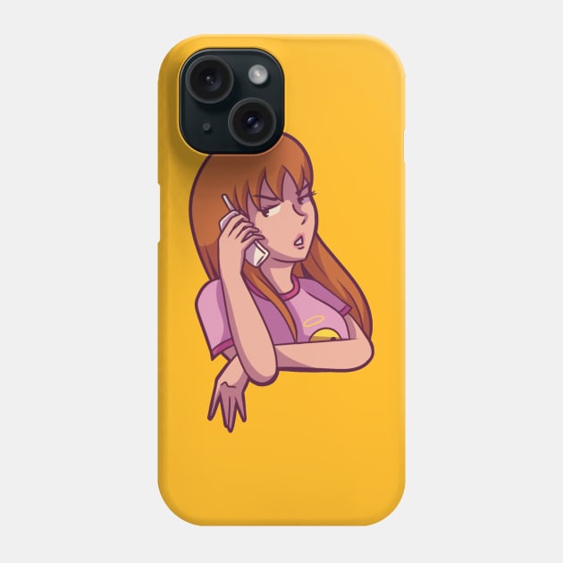 Quinn Morgendorffer Phone Case by Daria Morgendorffer