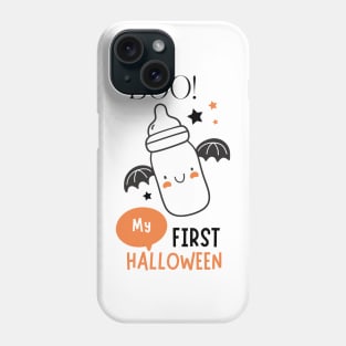 kid first halloween boo Phone Case