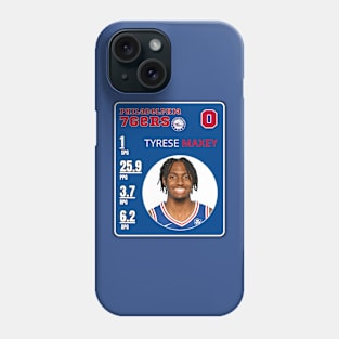 TYRESE MAXEY Phone Case