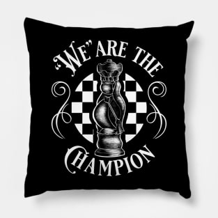 Queen Piece Chess Meme Pillow