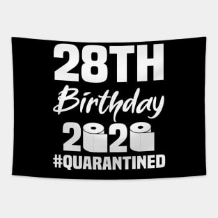 28th Birthday 2020 Quarantined Tapestry