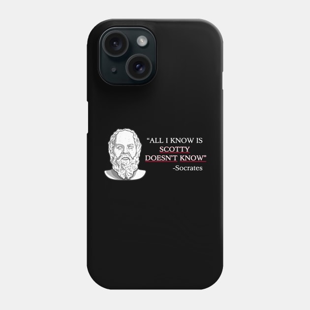 True Knowledge! Phone Case by Raffiti