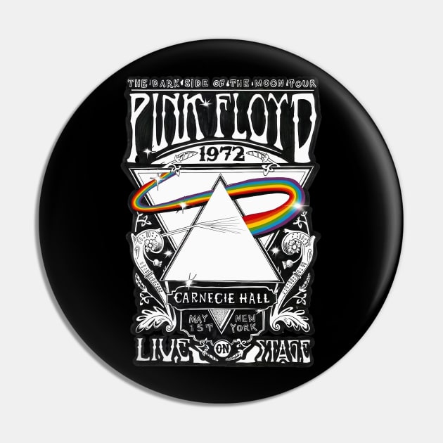 The Dark Side Floyd The Moon 1972 Pin by AsafSlook