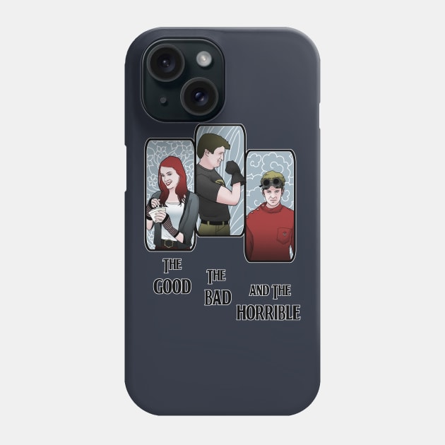 The Good, The Bad, and the Horrible Phone Case by AriesNamarie