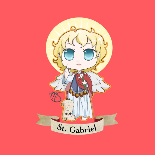 Chibi St. Gabriel by Megasha