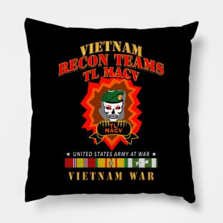 Recon Teams - TL MACV  - Vietnam War w VN SVC Pillow