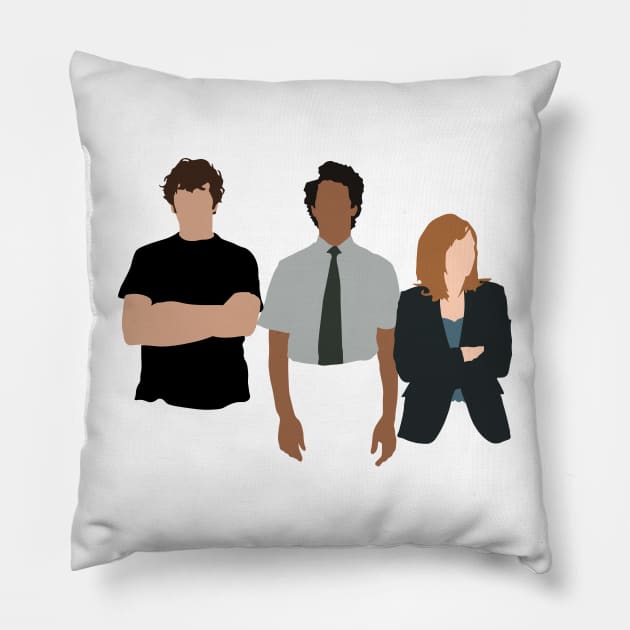 The IT Crowd Pillow by FutureSpaceDesigns