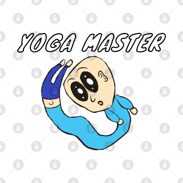 yoga master by FromBerlinGift
