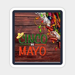 Cinco De Mayo Holiday Decorations Magnet