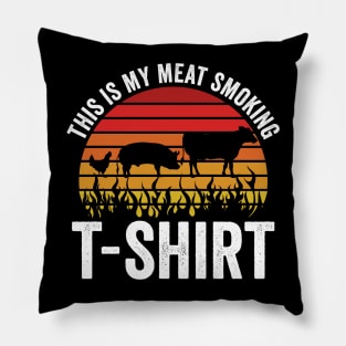 Funny Grilling Dad BBQ Season This Is My Grilling Pillow