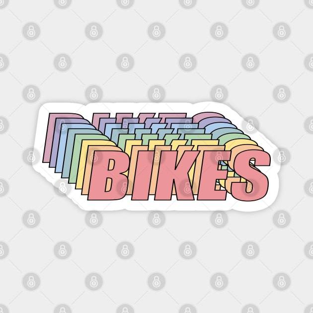 Bikes Magnet by eVrydayART