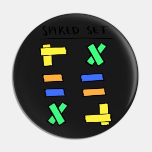 Spiked Set Pin