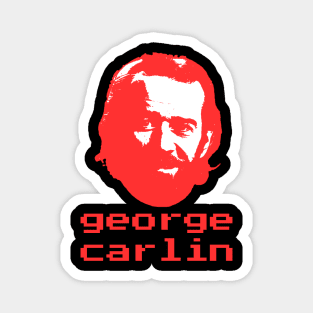 George carlin ||| 60s retro Magnet