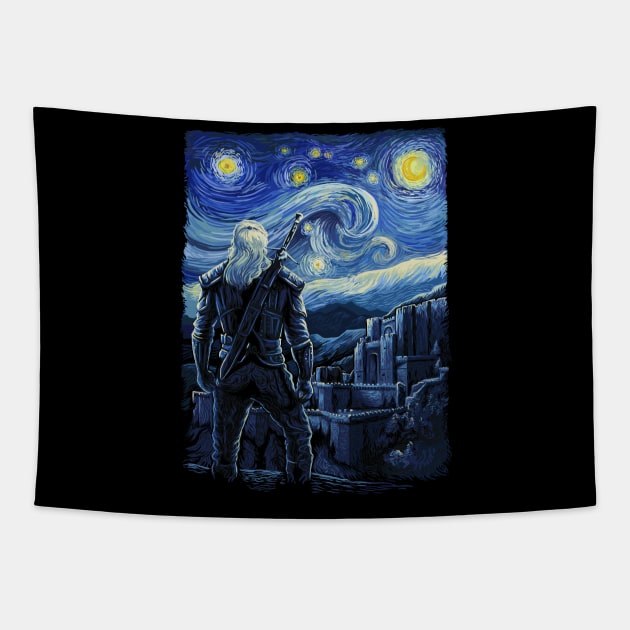 Starry Stronghold Tapestry by BER