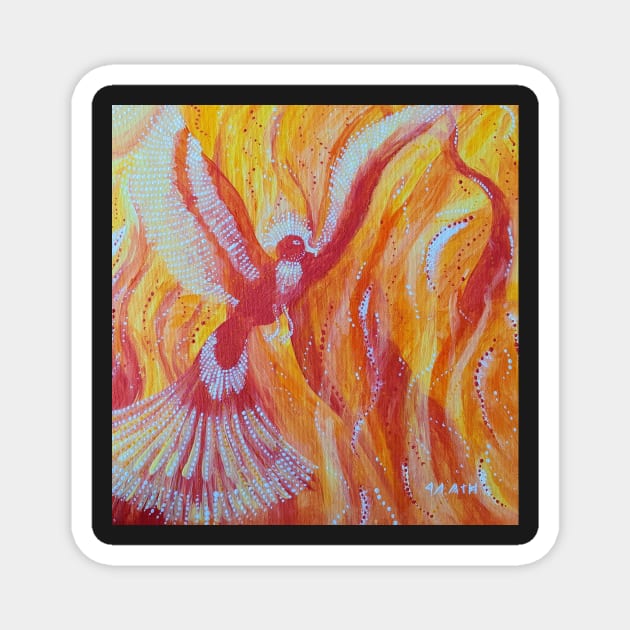 Phoenix Magnet by CsillaRosales