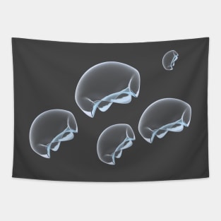 glass jellyfish Tapestry