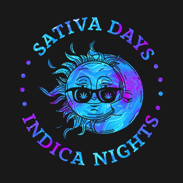 Sun & Moon Sativa Days Indica Nights by Phylis Lynn Spencer