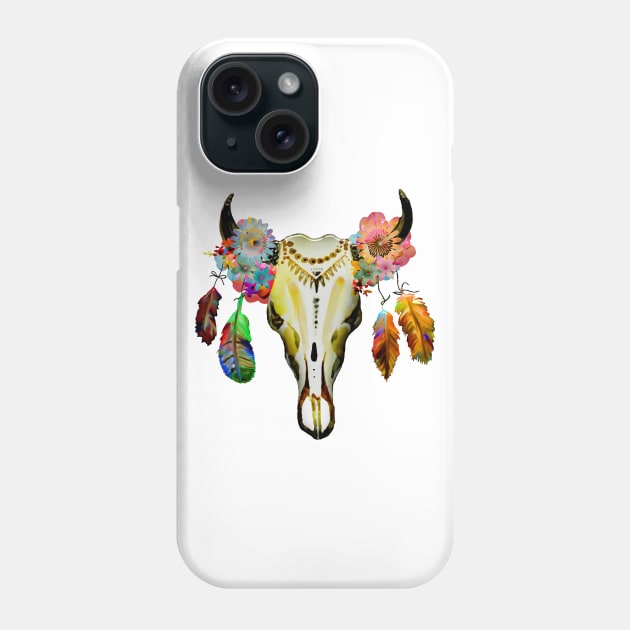 Boho Watercolor Tribal Phone Case by skycloudpics